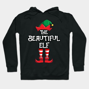 Beautiful Elf Matching Family Christmas Hoodie